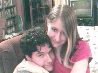 Duane and Reine using their quickcam