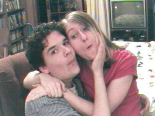 Duane and Reine, acting silly :)